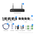 H.265 2MP Système de caméra de la surveillance vidéo audio